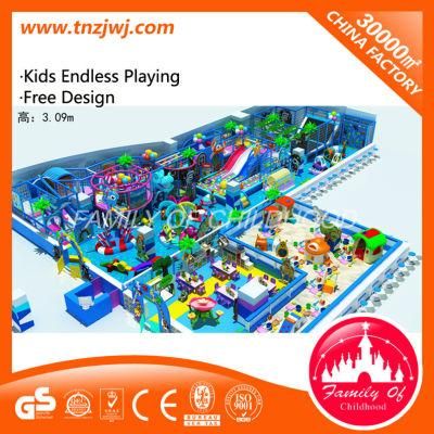 Indoor Playhouse Design Children LLDPE Slide Indoor Playground