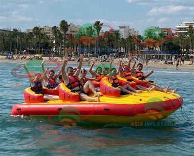 New Design 0.9mm PVC Tarpaulin Inflatable Water Ski Tube Inflatable Towable Water Sport Inflatable Drift Slider