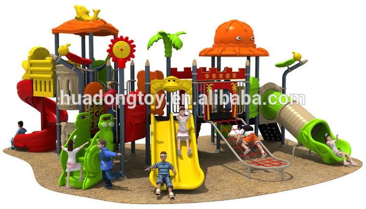 New Style Children Outdoor Playground Equipment Plastic Slide