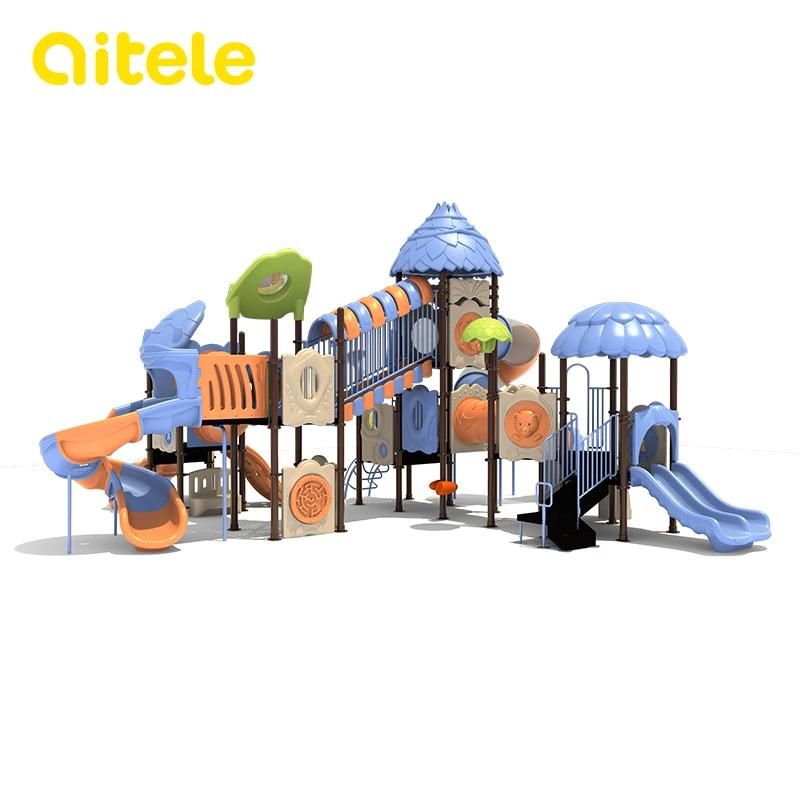 New Design Children Plastic Playground Slide Playground Equipment