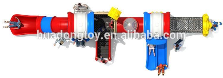 Amusement Park Equipment Children Outdoor Playground Big Slides for Sale