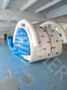 PVC Trampoline Tower Slide Multi-Colored Bouncy Inflatable Amusement Park Castle