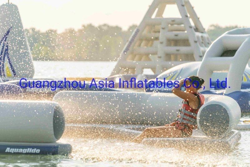 Custom Design Party Inflatable Floating Dock Play Water Floating Pub with Tent for Adults C Lounge
