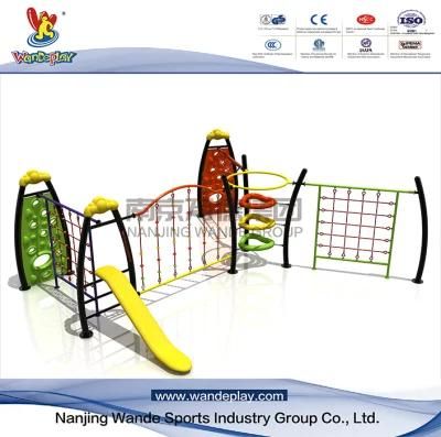 Wandeplay Tunel Slide Children Plastic Toy Amusement Park Outdoor Playground Equipment with Wd-16D0390-01f