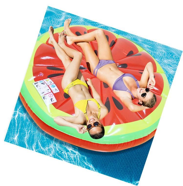 PVC Eco-Friendly Water Play Toys Inflatable Swimming Pool Equiipment Watermelon Pool Float