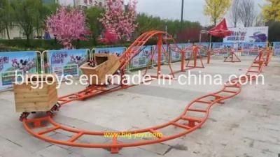 Cheap Min Roller Coaster Unpowered Parent-Child Playground Equipment for Kids