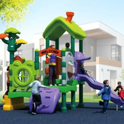 Ce Approved New Plastic Playground Slide Equipment