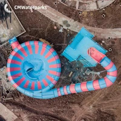 Hot Sale Water Park Fiberglass Rafts Slides Water Slide