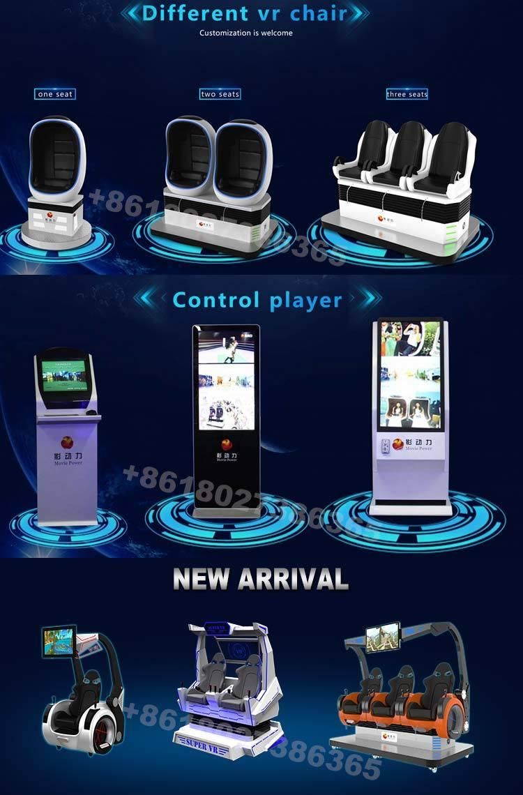 Newest Technology Virtual Reality Motion Interactive 9d Vr Simulator