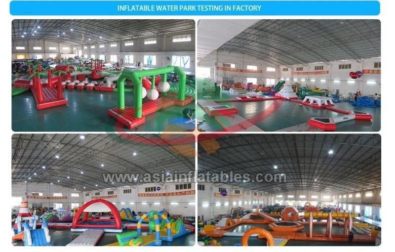 Inflatable Beach Park Inflatable Water Park Water Playground Aqua Park