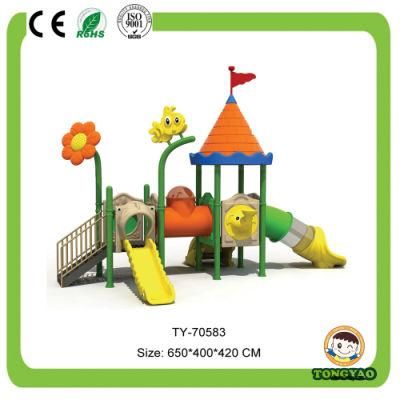 Wooden Outdoor Playground for Kids, Plastic Outdoor Playground (TY-70583)