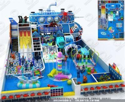 Customized Design Playground Indoor Equipment with Slide (TY-14017)