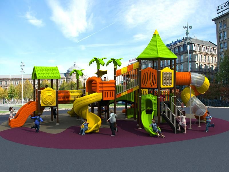 2018 Professional Romatic Children Outdoor Playground Equipment
