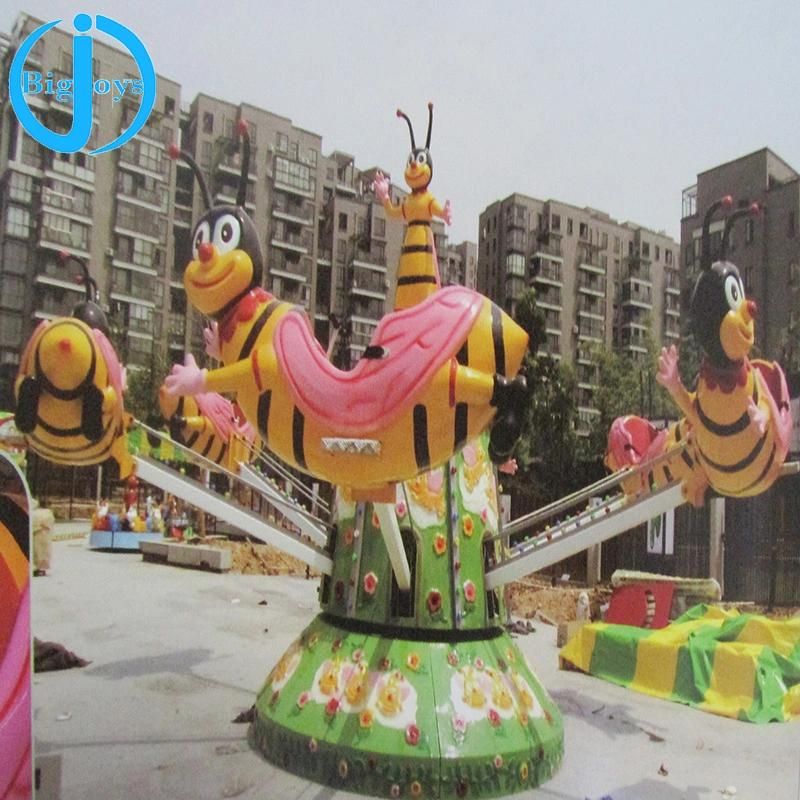 Professional Amusement Rides Manufacturer, Rotary Bee Ride for Sale (01)
