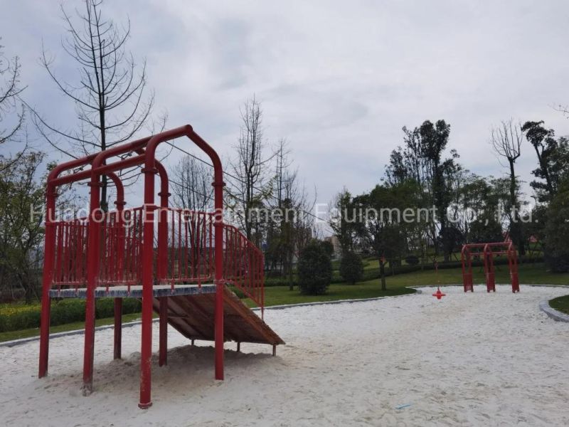 Attractive and Exciting Zip Line Outdoor Playground Equipment Rope Series Popular Cableway Flying Equipment