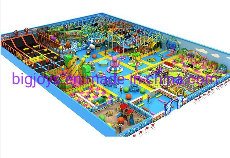 Good Quality Jungle Theme Park 2 Floor Soft Indoor Playground for Sale
