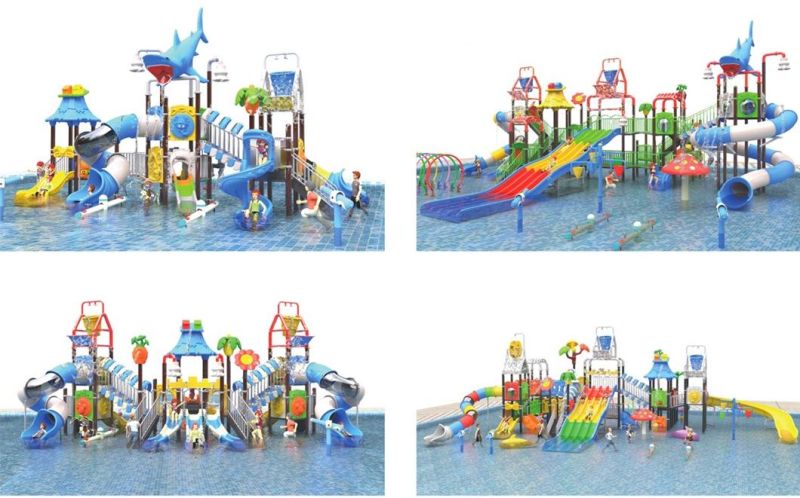 Outdoor Water Park FRP Slide Indoor Adult Kids Sports Equipment
