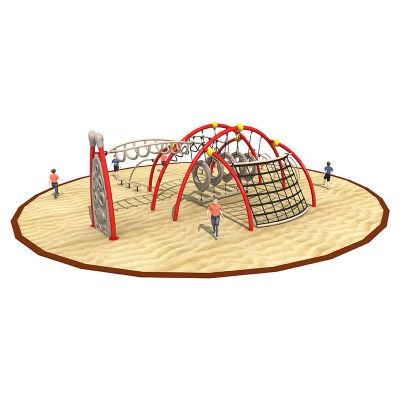 Kids Playground Outdoor Climbing Structure Slide Children Physical Fitness Training Equipment Jungle Gym
