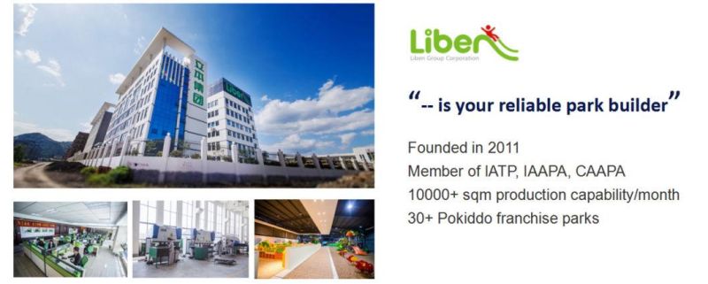 Children Play Center Indoor Soft Playground with Rope Course