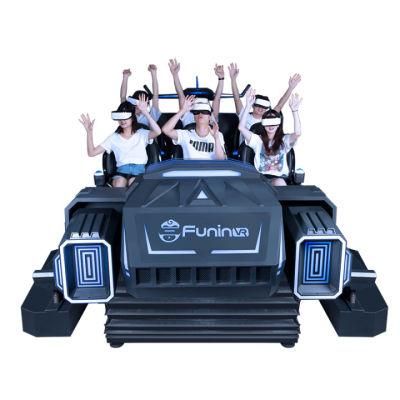 4 Seats 6 Rides Multiplayer 9d Vr Chair Platform Simulator