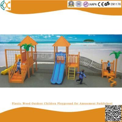 Plastic Wood Outdoor Children Playground for Amusement Park/School