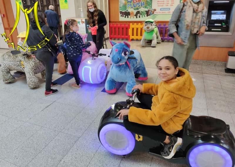 Hansel Kids Amusement Prince Motorcycle for Shopping Mall