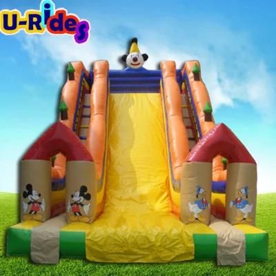 Commercial Grade inflatable Clown Slide Inflatable Bouncer Slide Jumper for Event