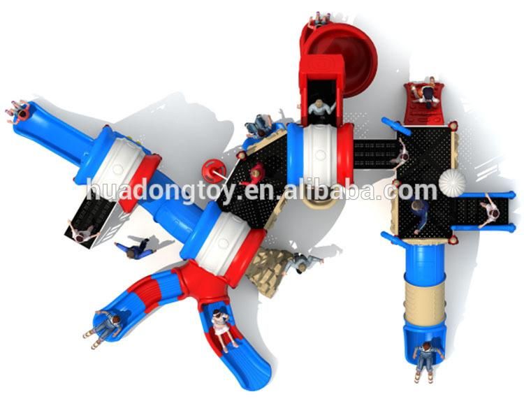 New Style Outdoor Playground Kids Plastic Slide for Sale