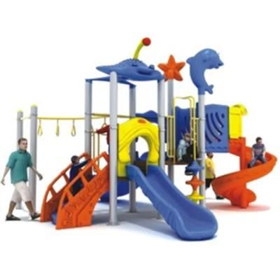 Customized Outdoor Children&prime;s Playground Indoor Amusement Park Equipment Slide 339b