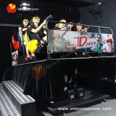Amusement Rides 7D Interactive Cinema 5D Cinema Game Machine Simulator
