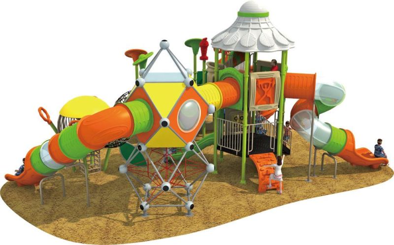 Sports Series Outdoor Big Playground Equipment Kids Climbing Slide