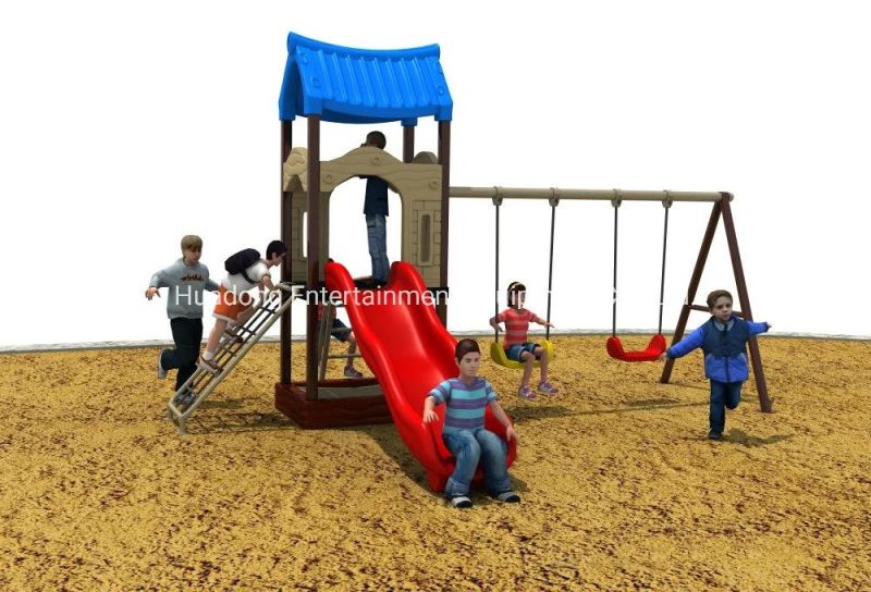 Outdoor Small Garten Style Kids Park Playground Slide