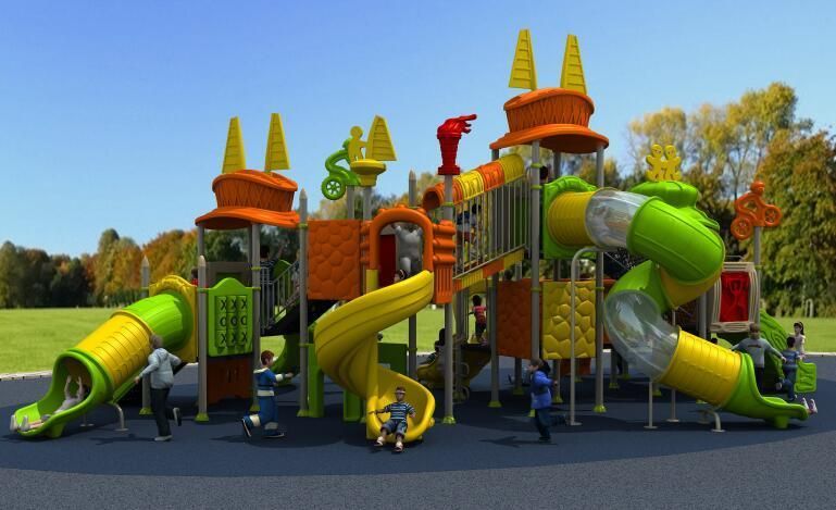 Children Slide Outdoor Playground Park Amusement Equipment