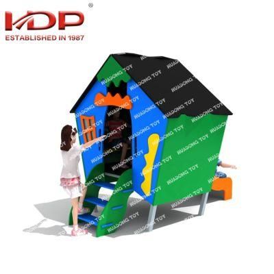 Customized Individuation Children House Type Outdoor Playground Plastic Equipment