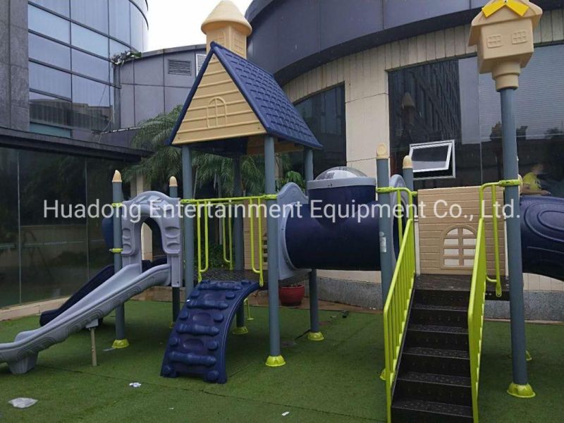High Quality Kids Outdoor Playground Plastic Slides for Sale Customized Color Anti-Fading & Anti-Aging with TUV/ASTM/ISO Cerificate