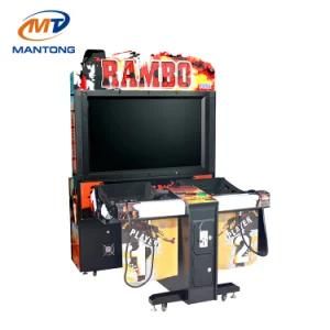 Rambo Shooting Arcade Machine Park Equipment