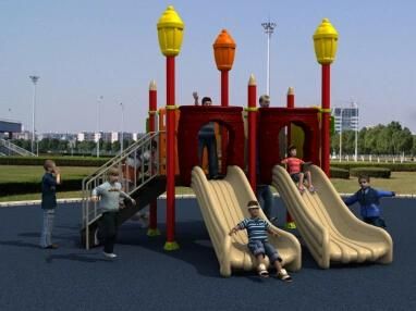 Fable Serie Outdoor Playground Park Amusement Equipment Kids Slide