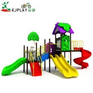 Preschool Outdoor Plastic Outdoor Playground for Sale