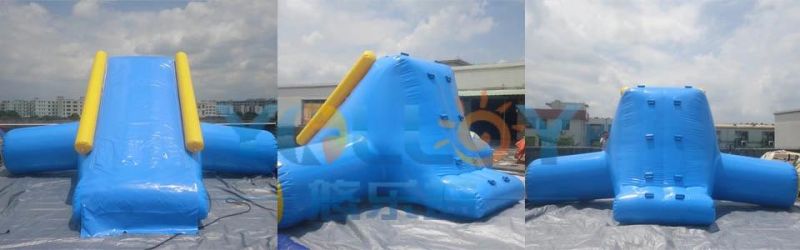 Inflatable Slide Rock Climbing Rockery for Waterpark