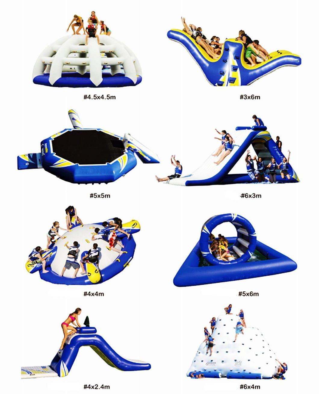 Summer Inflatables Water Pool Toys Sport Games Floating Pyramid Ladder Water Toys for Waterpark