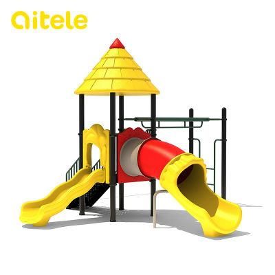 Outdoor Playground Equipment with Overhead Ladder