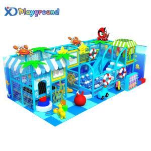 Small Ocean Theme Kids Games Indoor Playground Equipment