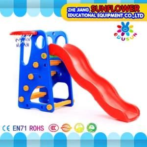 Indoor Playground Happy Slide Children Toys Kindergarten Soft Plastic Slide Playground (XYH12066-3)
