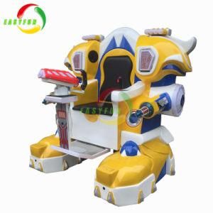 Africa 2018 Newest Design for Kids Adult Ride Walking Robot Arcade Shooting Game Machine