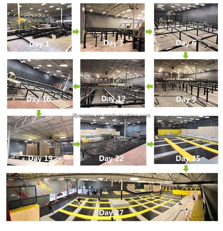 Indoor Playground Equipment Rope Course