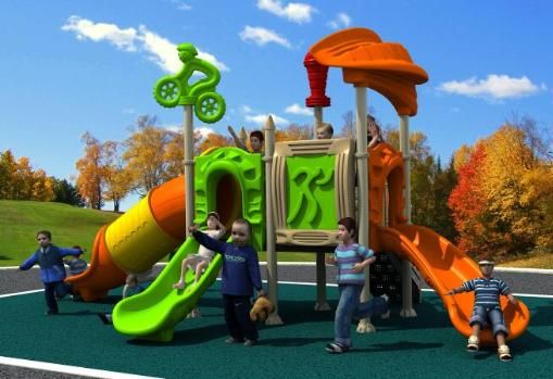 Factory Customized of Kids Outdoor/Indoor Playground Slide Hot Sell Preschool Equipment Amusement Park Sports Series New Moedels 2019 HD19-108d