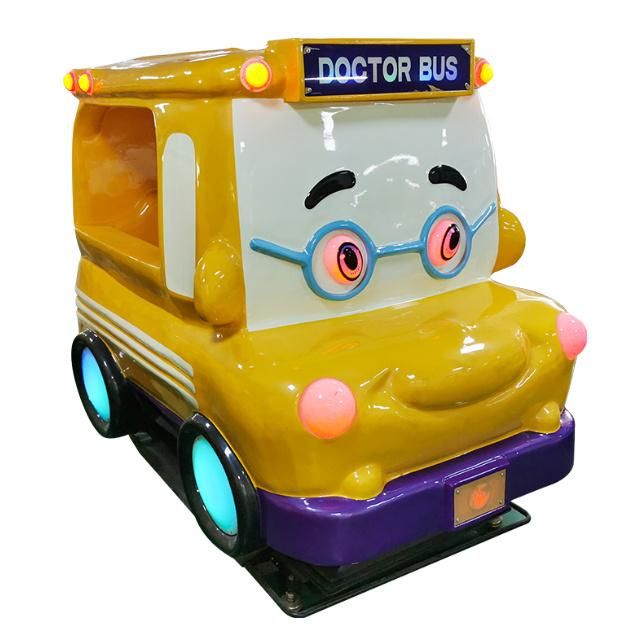 Electric Car Coin Operated Swing Kiddie Ride for Amusement Game Machine