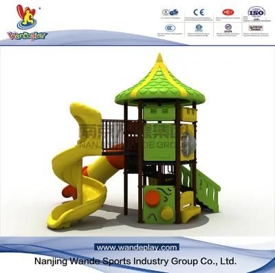 Plastic Toy Slides Amusement Park Children Outdoor Playground Equipment