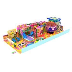 2019 New Kindergarten Kids Indoor Soft Playground Equipment Slide