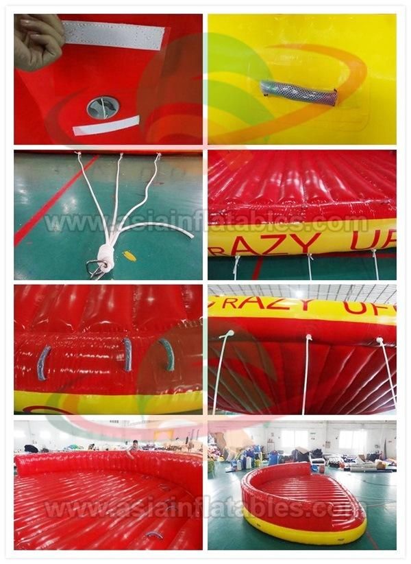 Inflatable Towable Water Donut Boat, Inflatable Equipment Lake Use Donut Boat